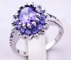 Purple Crystal Ring