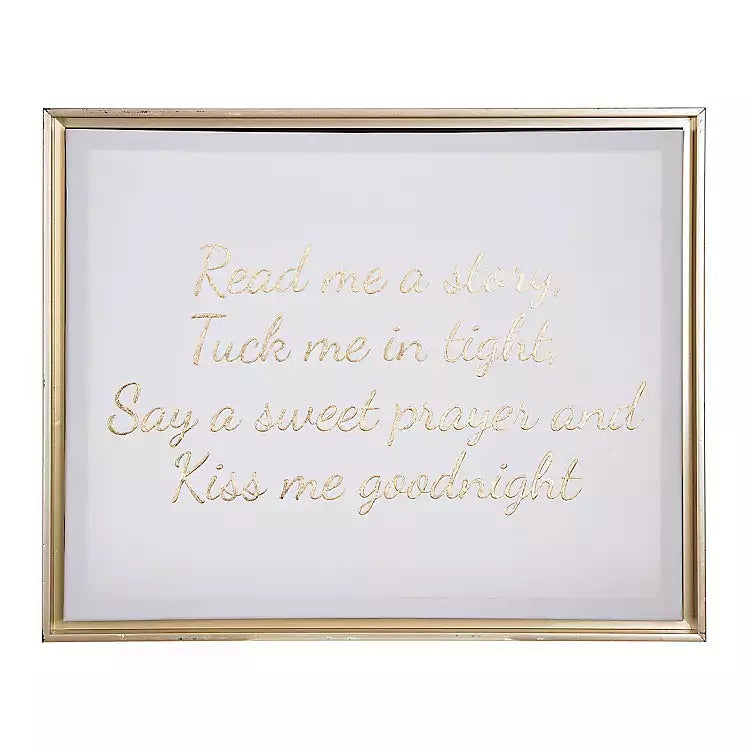 Kiss Me Wall Decor