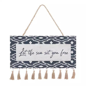 Let The Sea Set You Free Wall Decor