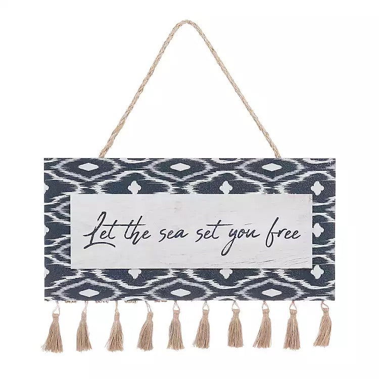 Let The Sea Set You Free Wall Decor