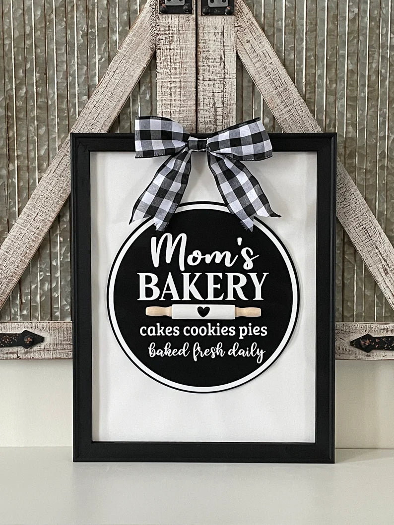 Mom’s Bakery Wall Decor