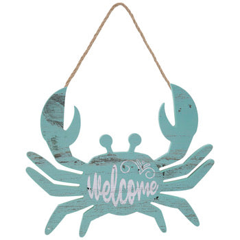 Welcome Beachy Nautical Wall Decor