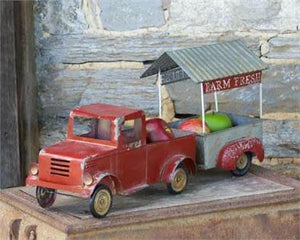 Farm Fresh Truck And Cart